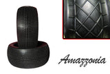 Hot Race - 1/8 Competition Tyres - Pair (Tyre Only) - Amazzonia